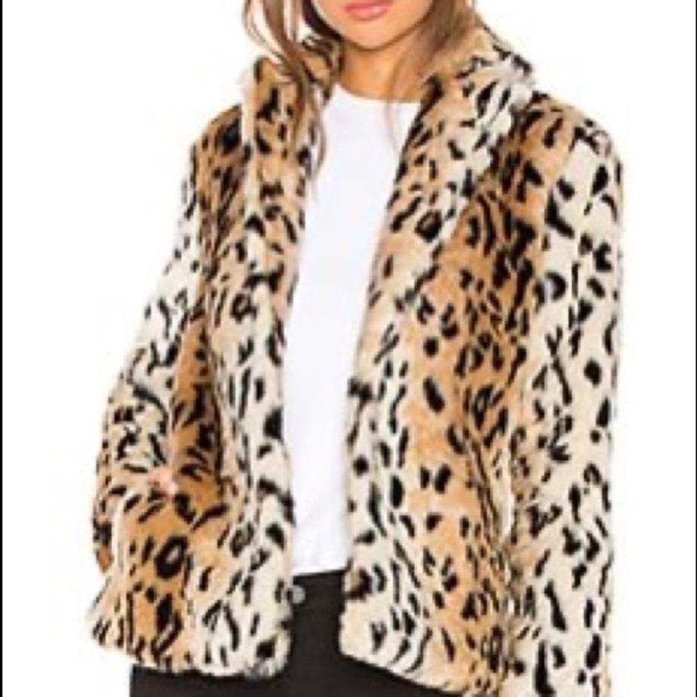 Leopard Faux Fur Coat - Picture 2 of 2